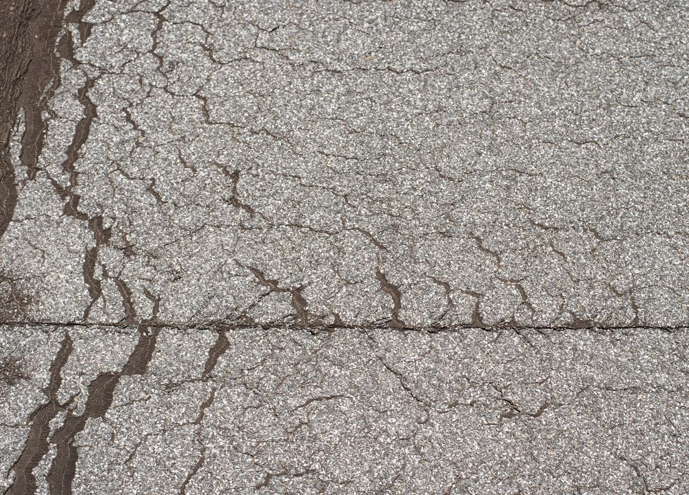 Losliggend dakleer op plat dak in Doorn